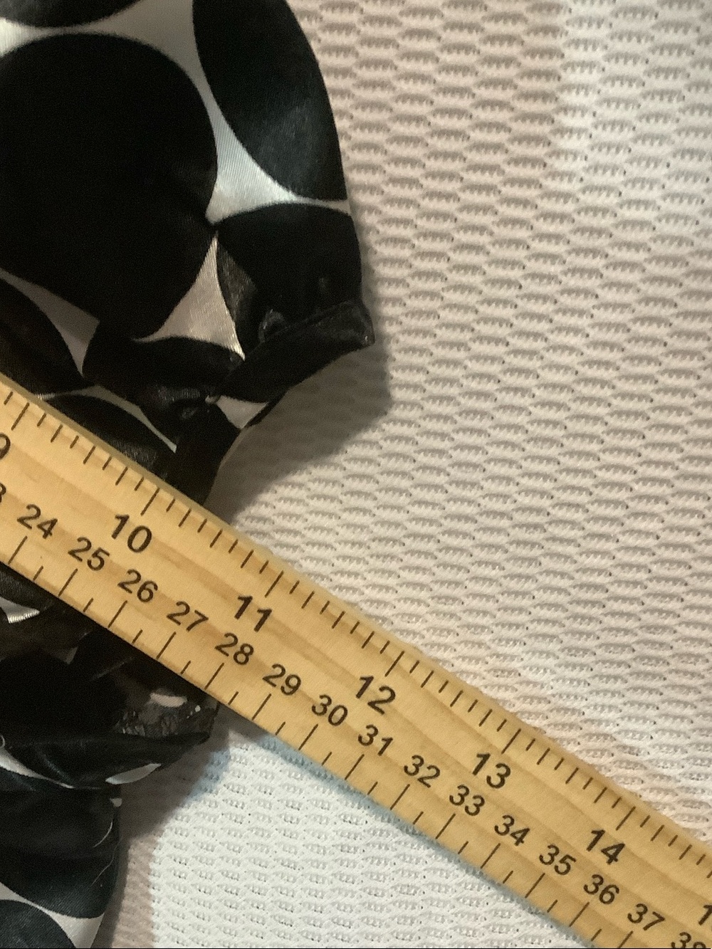 Maurices Black and White Polka Dot Satin Top - Picture 6 of 9